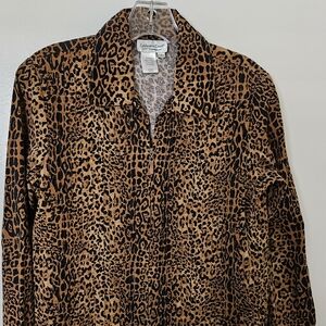 Cabela's Leopard Print Shirt